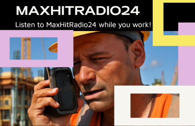 Headphones on a desk with a playlist